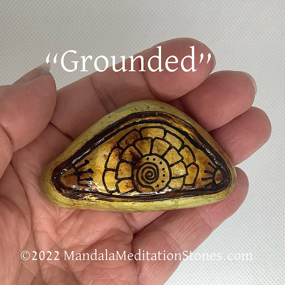 Grounded Palm Stone